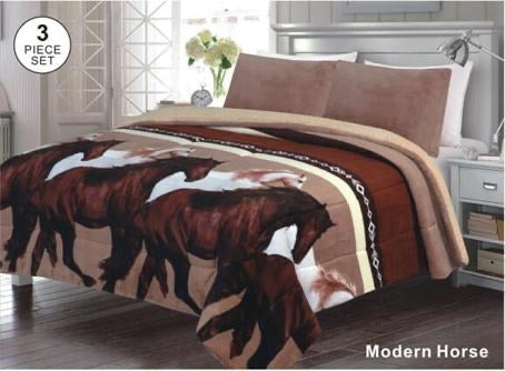 Alaska (3pcs Borrego Queen Modern Horse  (7sets/box)