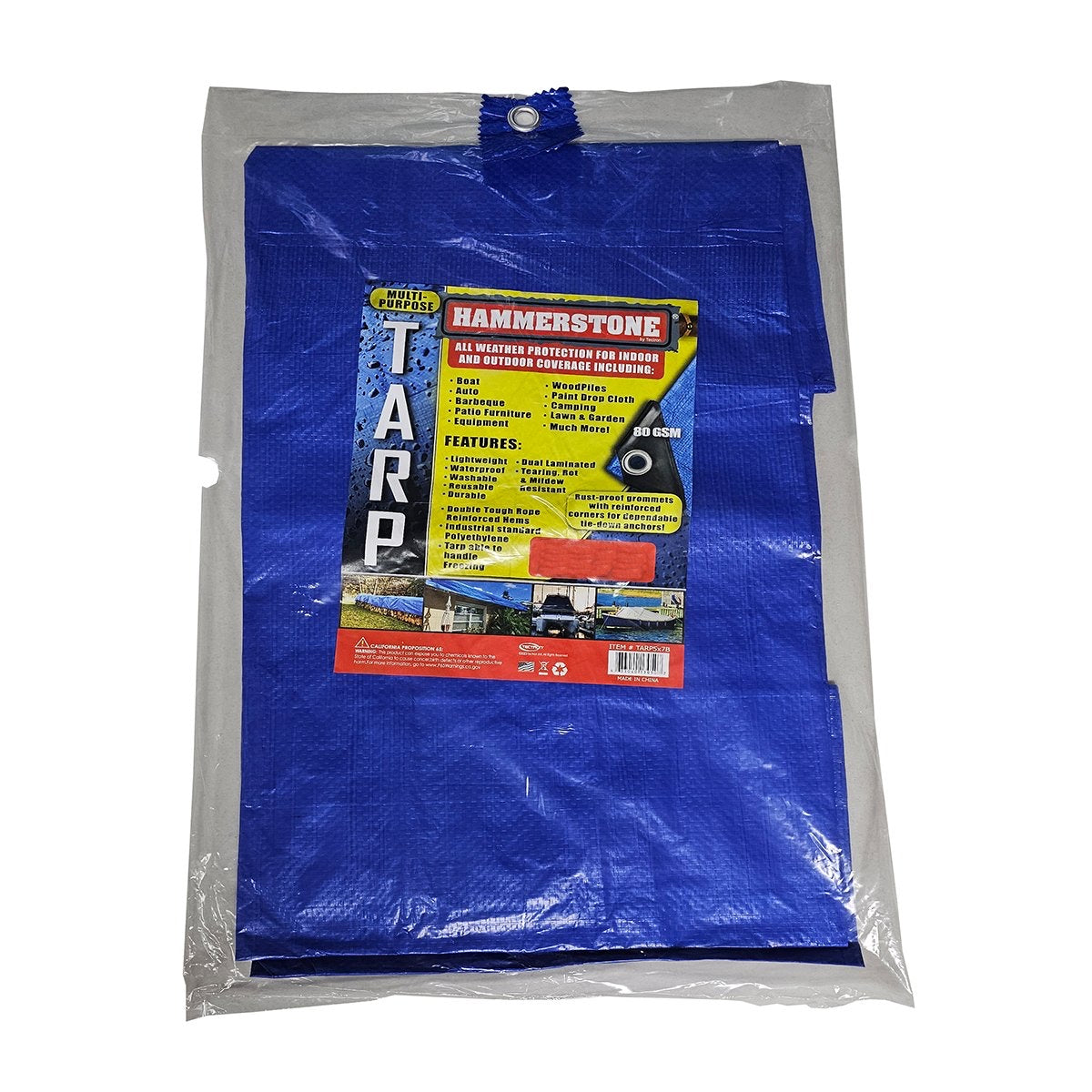 TARP B12X16 /12X16FT TARP BLUE (10pcs)