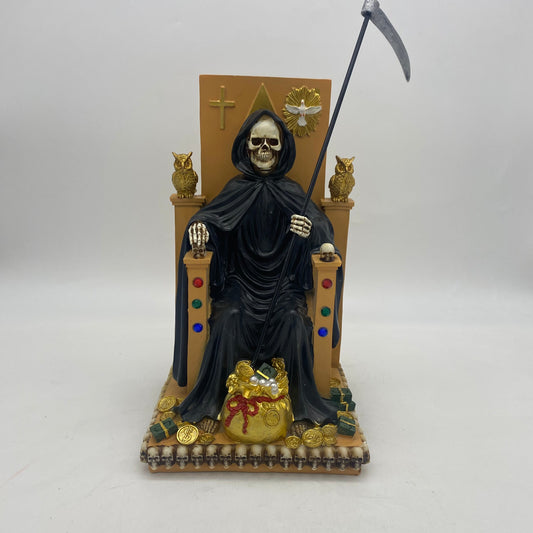 Santa Muerte  Black 12" Inch