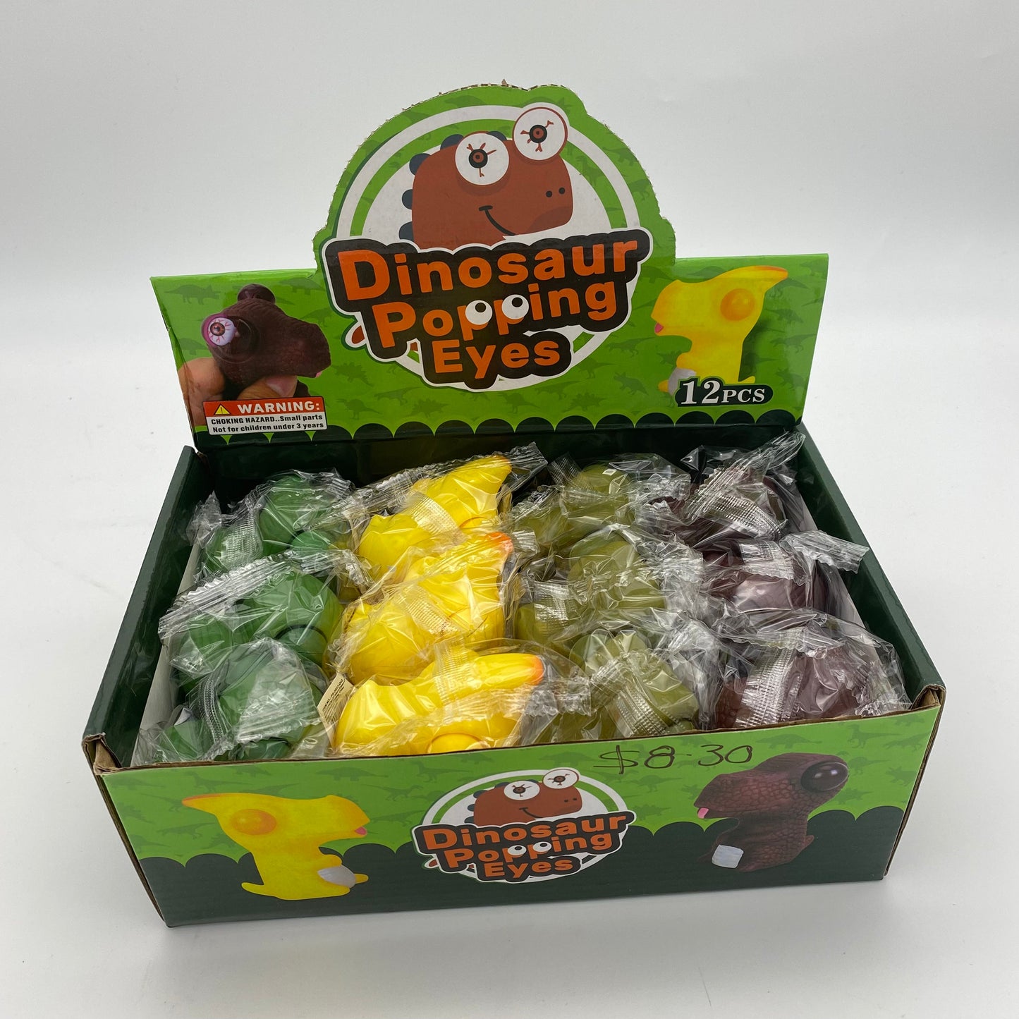 Dinosaur Popping Eyes (12pcs/pcks)