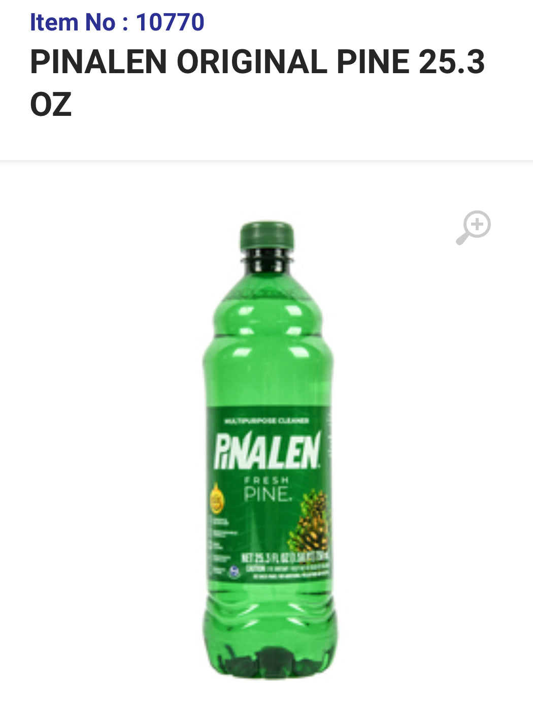 10770 PINALEN ORIGINAL PINE 25.3 OZ (12PCS)