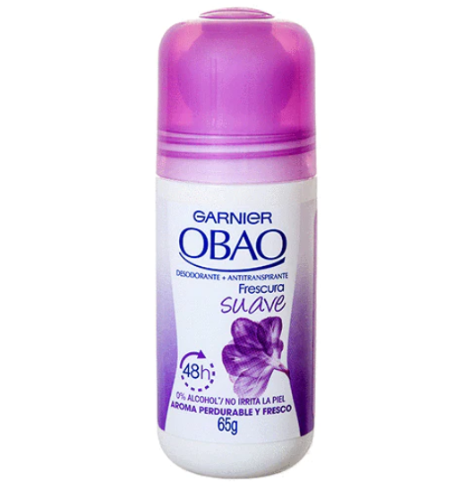 35923 OBAO PARA MUJER FRESCURA SUAVE ROLL-ON (24/65g)