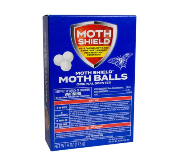 42726 Original Scent Moth Ball- 4oz (24)