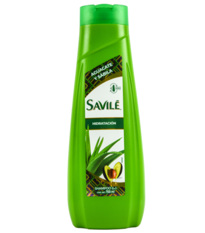 SAVILE SHAMPOO 700ML 2 EN 1 HIDRATACION (c/ AGUACATE)