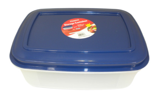 15827A FOOD CONT RECT 4ASST CLR (48pcs)