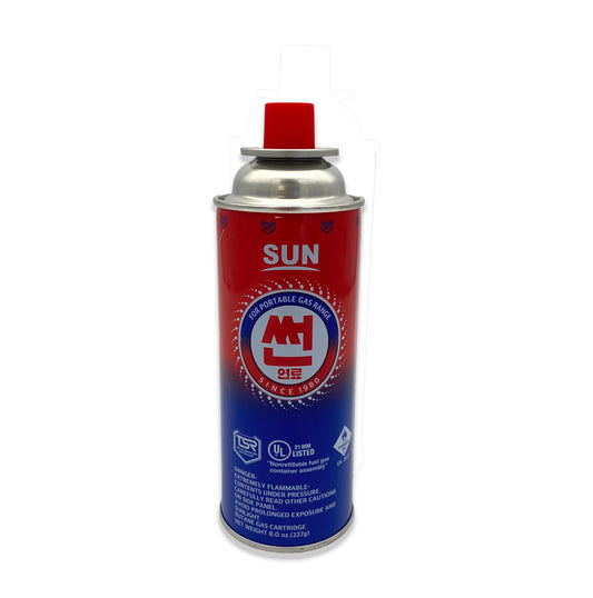 SUN01 Butane Fuel Gas Canister (63cases pallet)