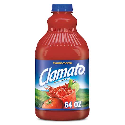 Clamato 1.89lts 64oz (8pcs)