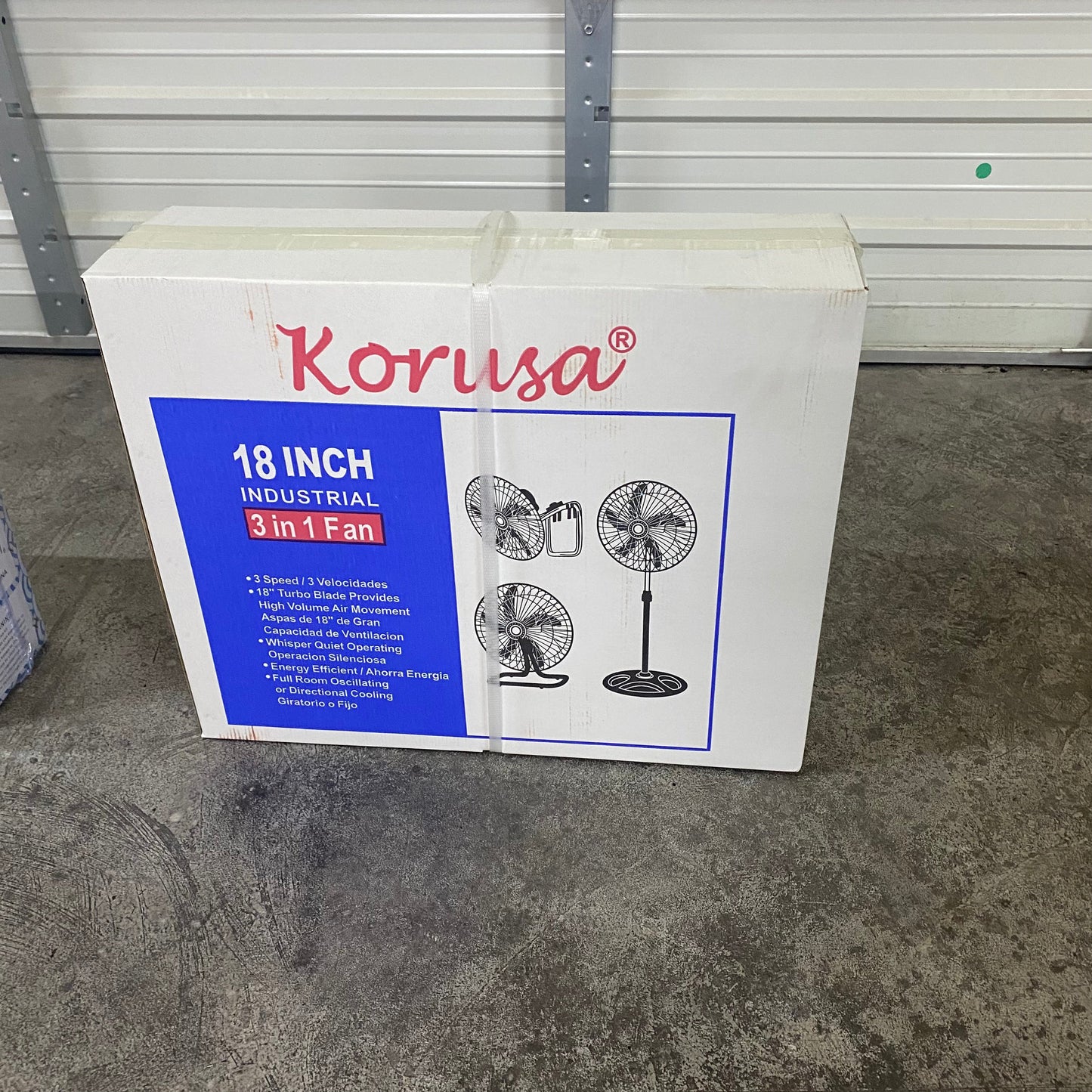 18"110V 3IN1 KORUSA IND'L FAN (2)