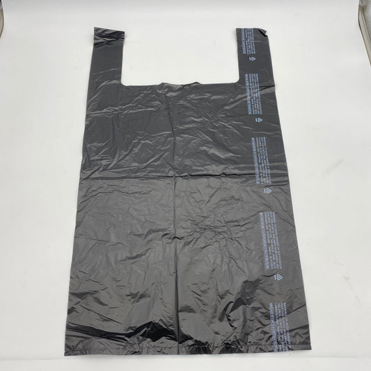 15 T-Shirt Bag Black 15inx7inx26in(400pcs/cs)