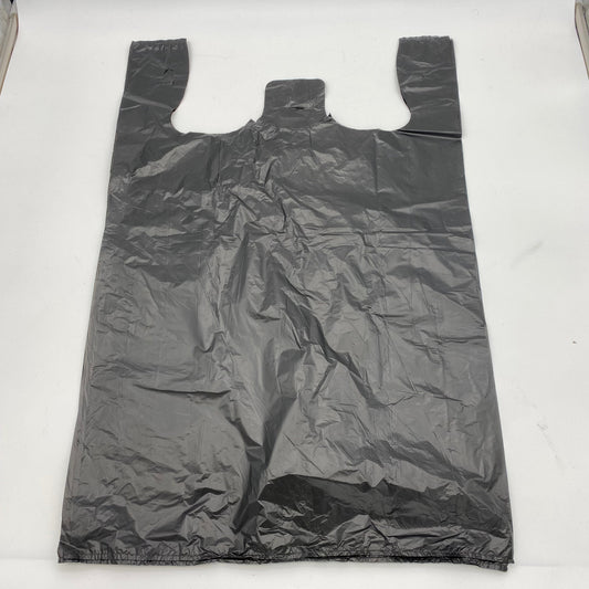 18 T-Shirt Bag Black 18inx8inx27in (350pcs/cs)
