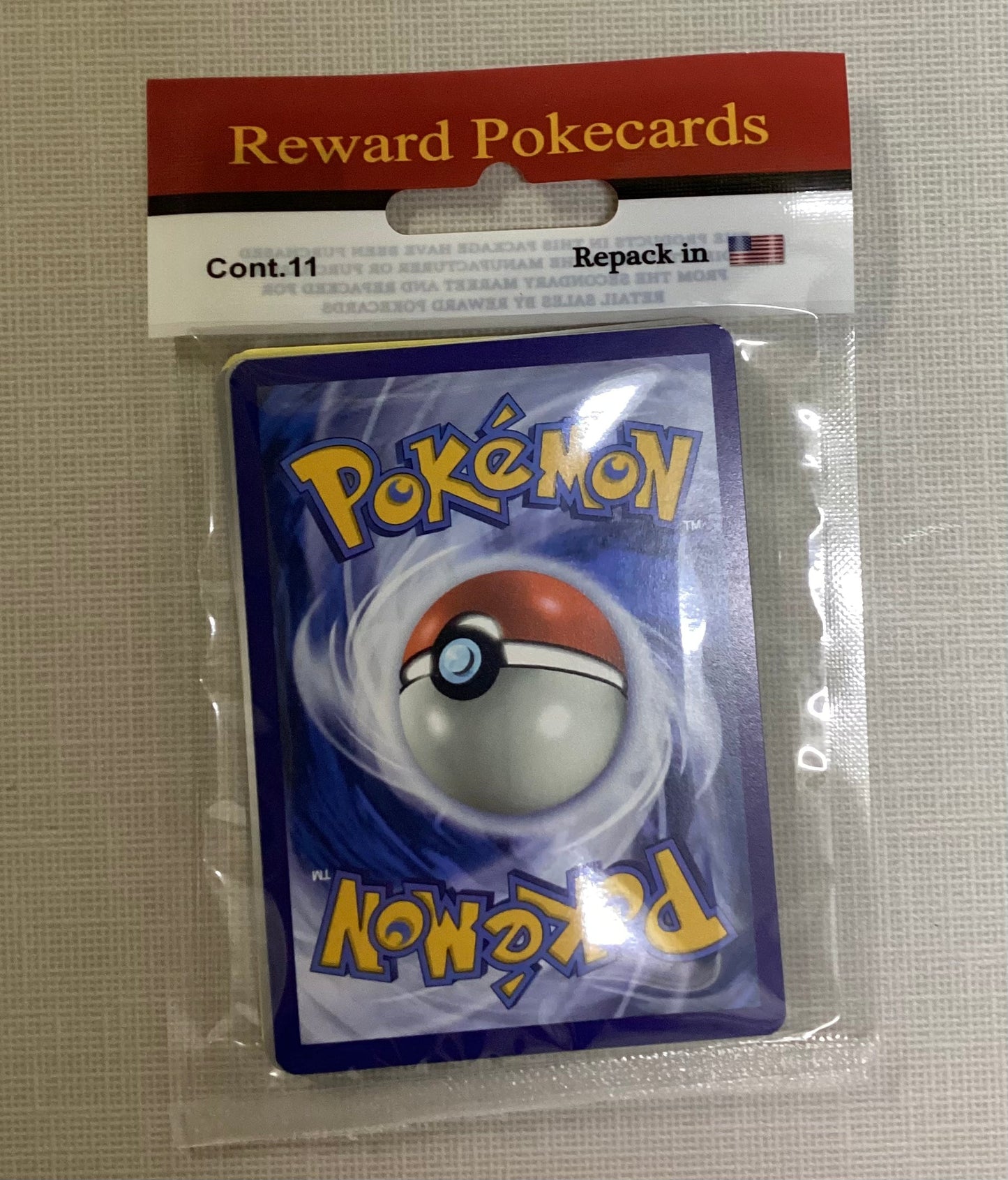 Pokemon Reward Pokecards  (50pcs)