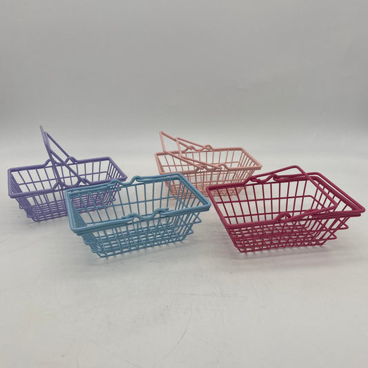 Mini Assorted Color Metal Basket(12pcs)