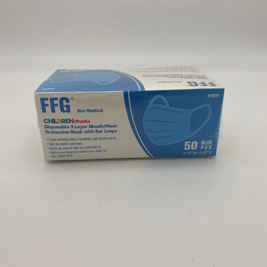 FFG Mask Children Petite Blue  (50pcs/box) CASE
