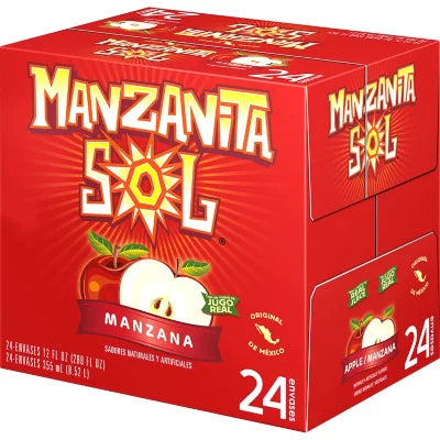 Manzanita Sol/ Soda Apple (12fl,oz-24pk)