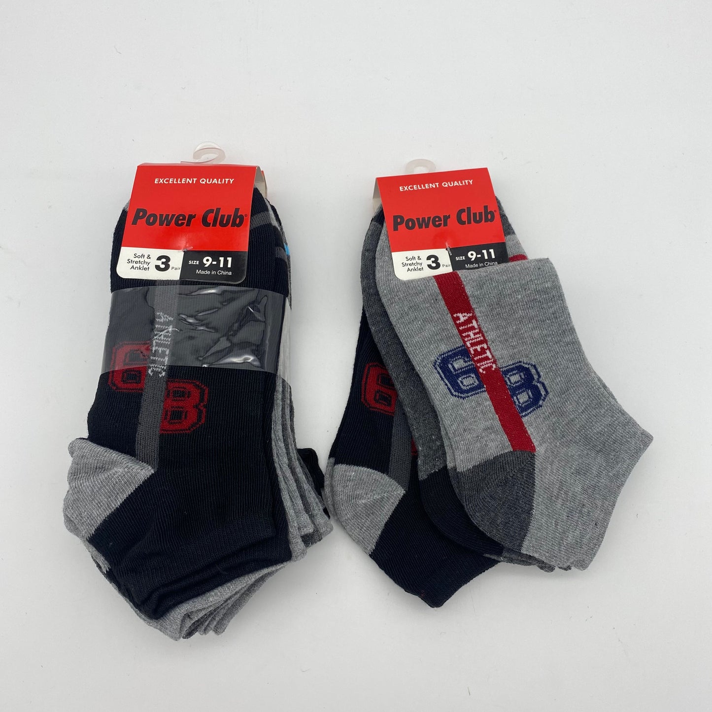 Power Club Boys Spandex Low Cut Socks 70043(36dz/case)