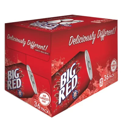 Big Red Soda (12fl,oz-36pk)