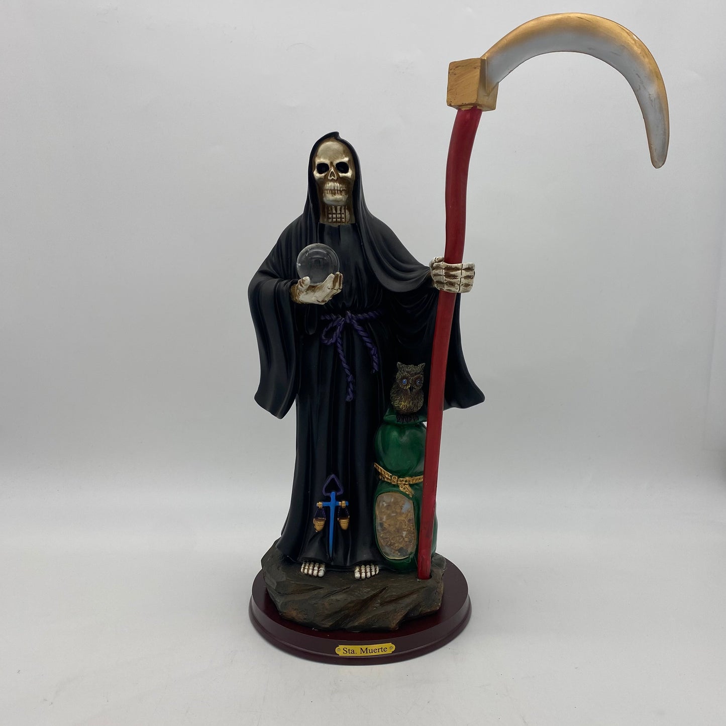 Santa Muerte  Negra 16Inch (6PCS)