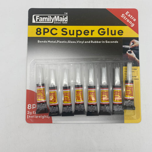 Super Glue (8pcs/pkg) Extra Strong (24pkg)
