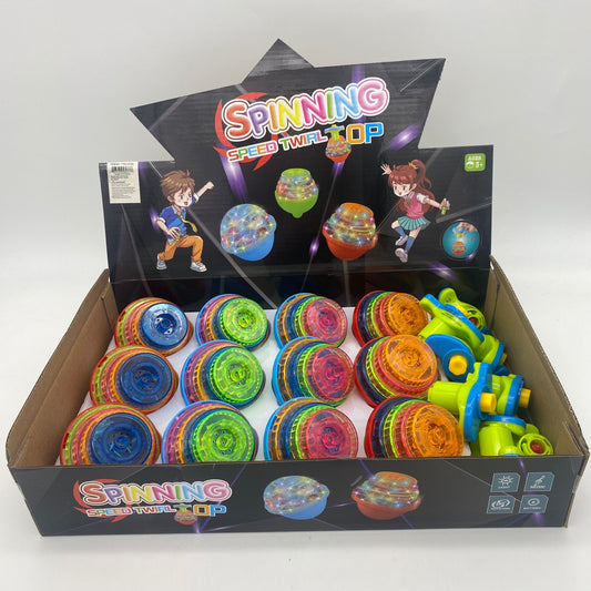 7700 Flashing Colorful Spinning Top