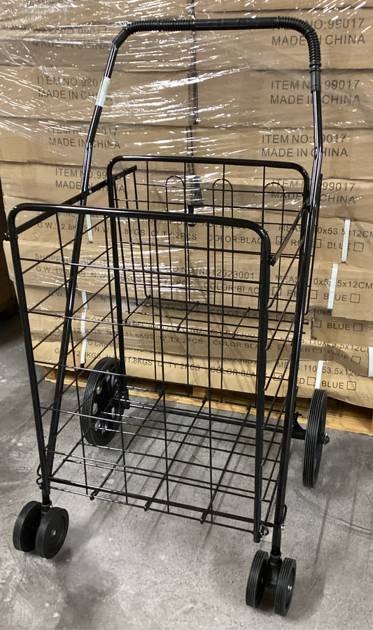 99017 Shopping Cart with Basket(2pcs)