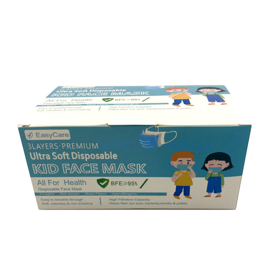 Kid Face Mask Blue (50pcs/box) (50box/cs)