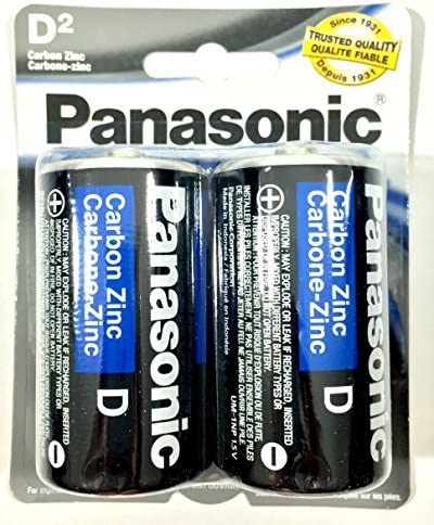 Panasonic Batteries Size D (48pks-96pcs)