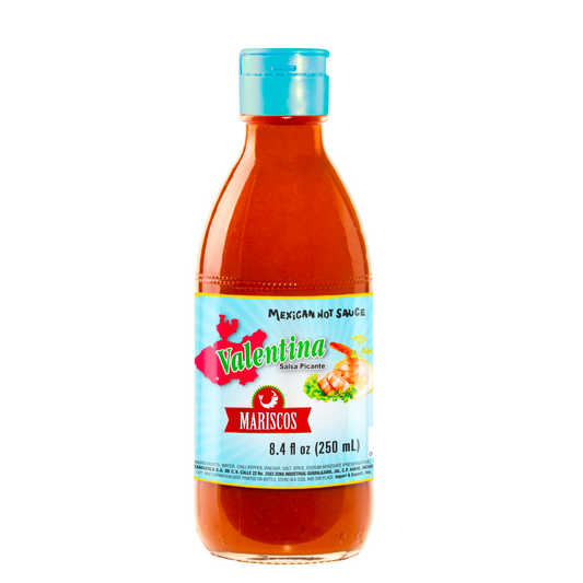 Salsa Valentina para Mariscos 8.4 fl oz-(24 bottles)